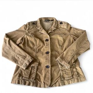 Eddie Bauer Women's Utility Jacket in Tan